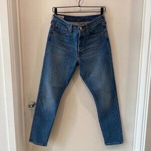 💙 Levi’s 501® S Skinny Jeans Women’s W28 L28 Medium Wash